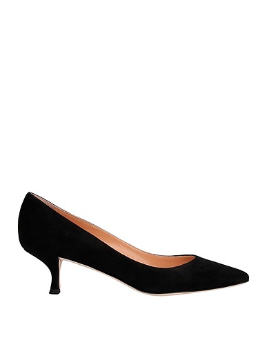SERGIO ROSSI Pump Black Leather