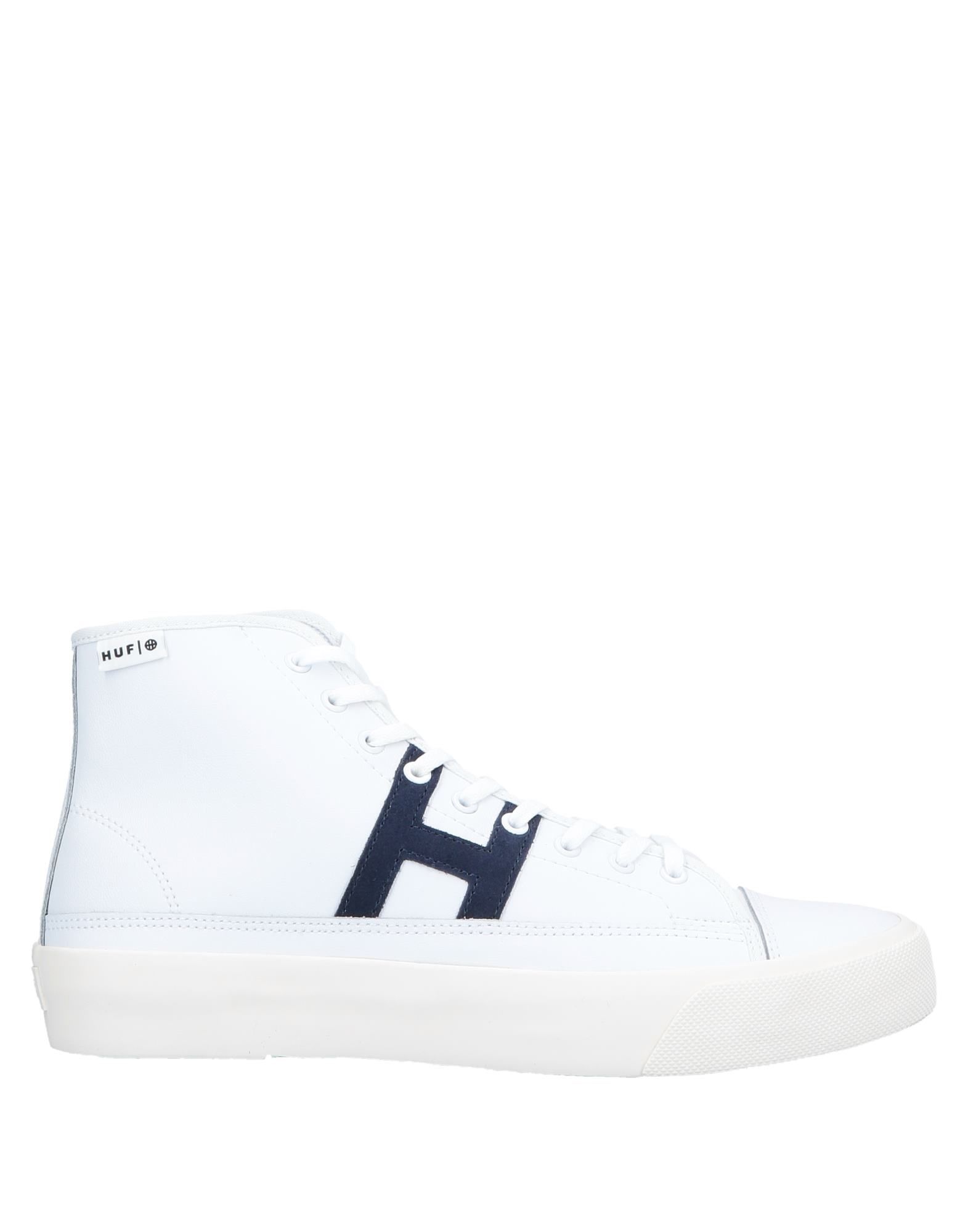 huf white high tops