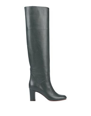 L'AUTRE CHOSE L' AUTRE CHOSE WOMAN KNEE BOOTS DARK GREEN SIZE 9 SOFT LEATHER,11703655WS 5