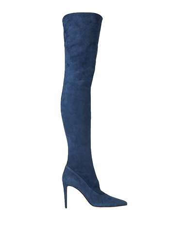 SERGIO ROSSI Boots Midnight blue Soft Leather
