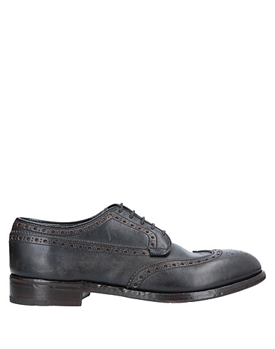 PREMIATA Stringate Nero Pelle