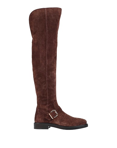 TOD'S Stiefel Dunkelbraun Leder