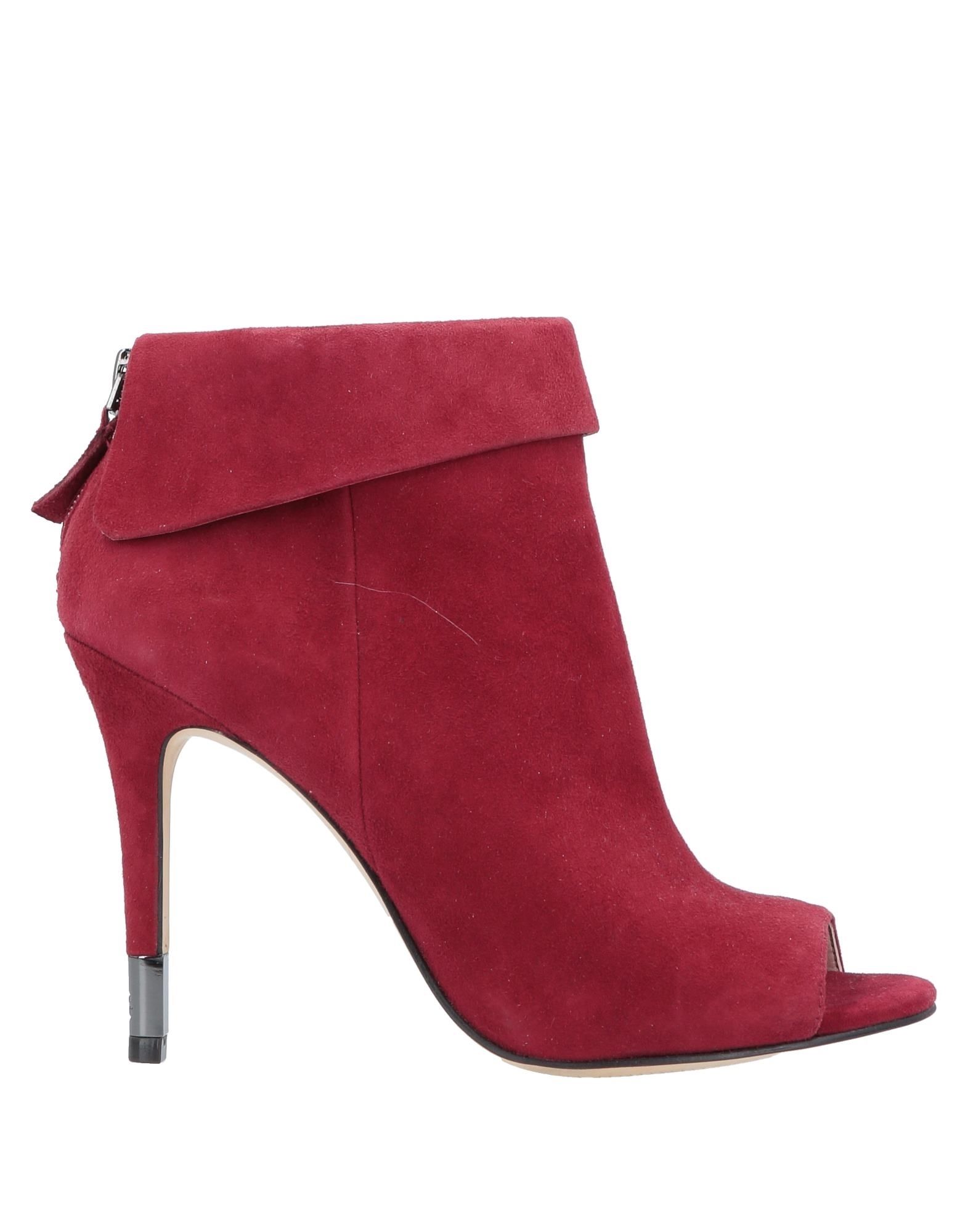 guess red ankle boots
