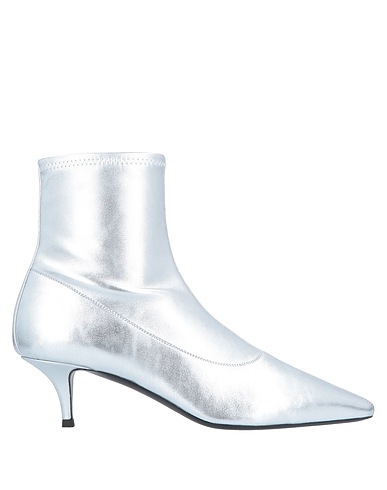 GIUSEPPE ZANOTTI Ankle boot Silver Leather