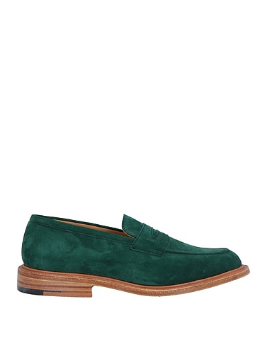 TRICKER'S Loafers Emerald green Leather