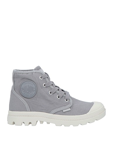 PALLADIUM Ankle boot Grey Textile fibres