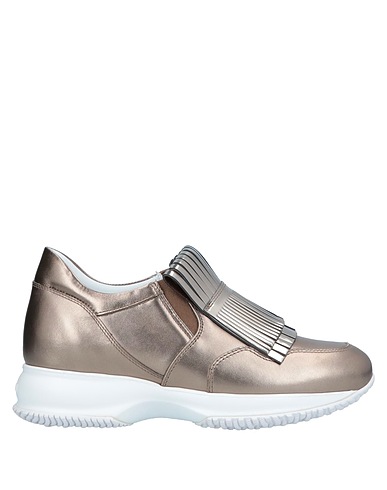 HOGAN Sneakers Bronze Leder