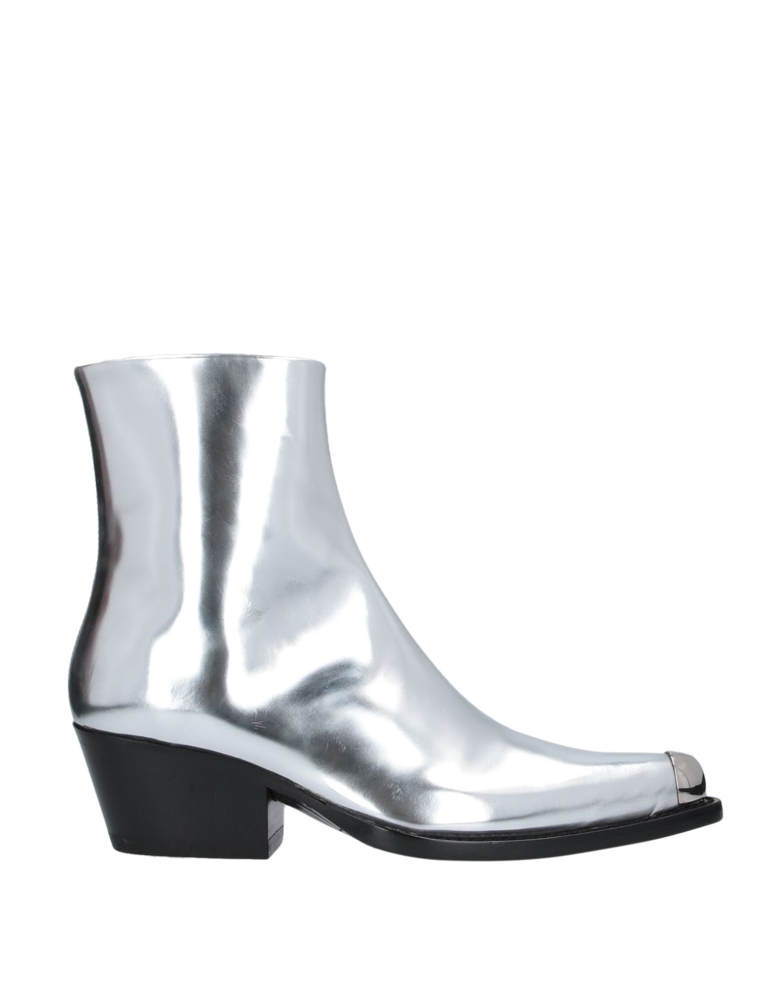 calvin klein silver boots