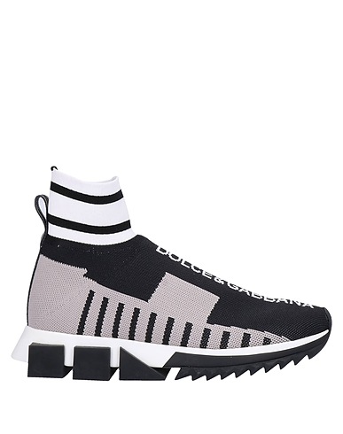 DOLCE&GABBANA Sneakers Black Textile fibres, Rubber