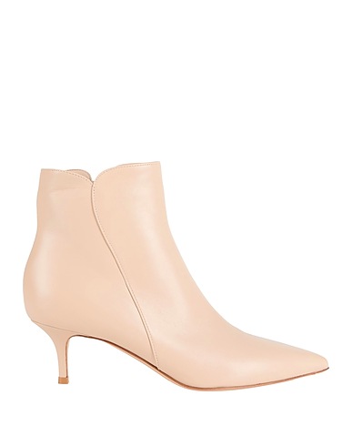 GIANVITO ROSSI Ankle boot Beige Leather