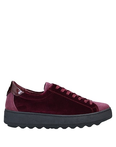 PHILIPPE MODEL Sneakers Bordeaux Fibre tessili, Pelle