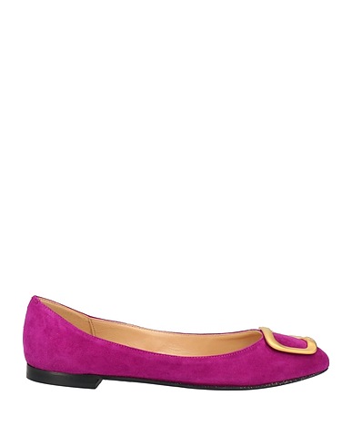 FABIO RUSCONI Ballet flats Mauve Leather