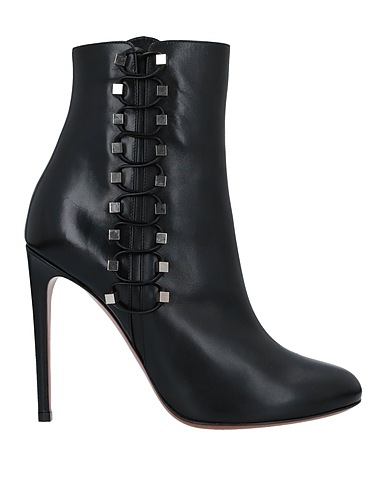 ALAÏA Ankle boot Black Soft Leather