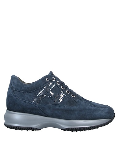 HOGAN Sneakers Slate blue Leather