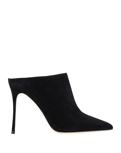 SERGIO ROSSI Mules and clogs Black Soft Leather