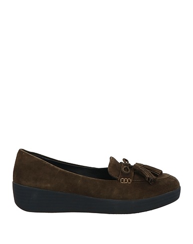FITFLOP Loafers Military green Leather