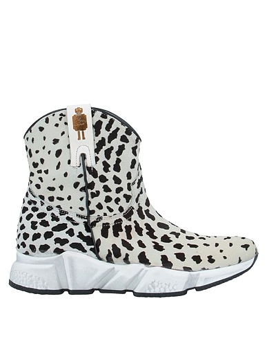 TEXAS ROBOT Ankle boot White Leather