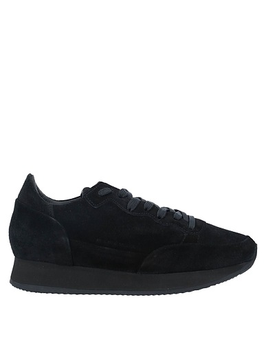 PHILIPPE MODEL Sneakers Black Soft Leather