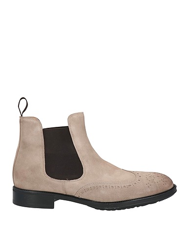 DOUCAL'S Ankle boot Beige Leather