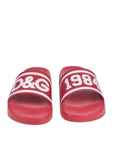 Dolce & Gabbana Sandals In Red