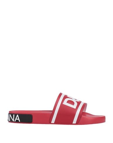 Dolce & Gabbana Sandals In Red