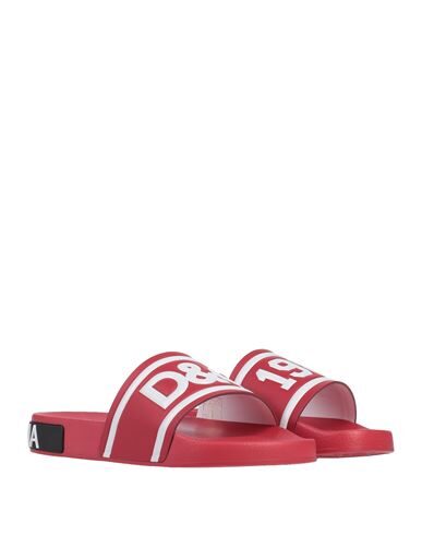 Dolce & Gabbana Sandals In Red