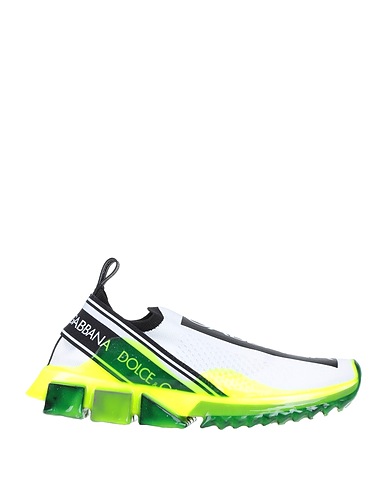 DOLCE&GABBANA Sneakers Lime green Textile fibers