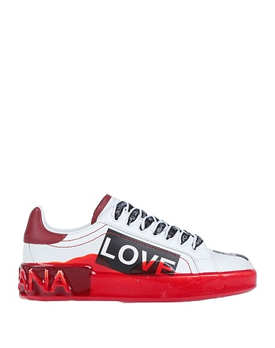 DOLCE&GABBANA Sneakers Red 100% Calfskin