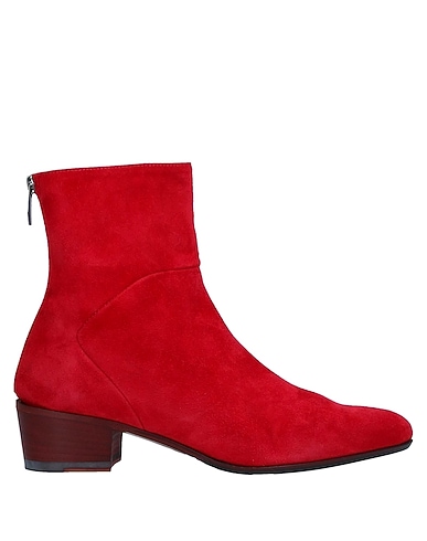 I.N.K. Shoes Ankle boot Red Soft Leather
