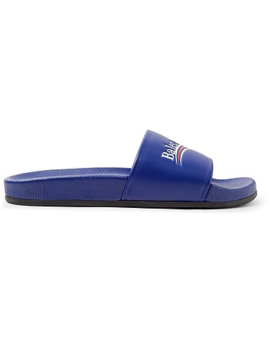 BALENCIAGA Sandalen Blau Leder