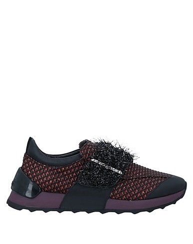 ALBERTO GUARDIANI Sneakers Plum Leather