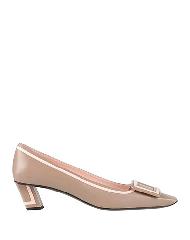 ROGER VIVIER Court Sage green Calfskin