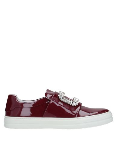 Roger Vivier Loafers In Maroon