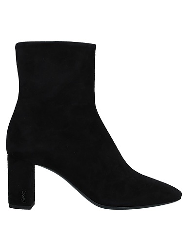 SAINT LAURENT Ankle boot Black Soft Leather