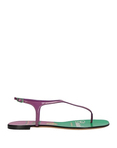 CASADEI Infradito Viola Pelle