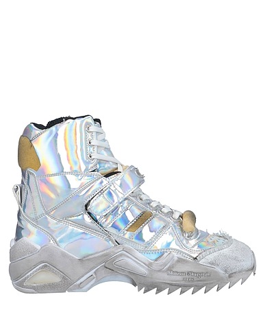 MAISON MARGIELA Sneakers Silver Soft Leather