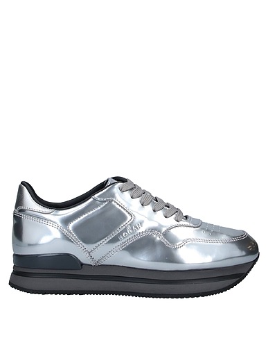 HOGAN Sneakers Silver Leather