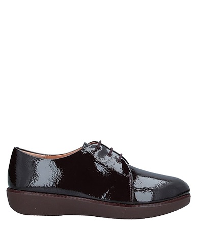 FITFLOP Laced shoes Plum Rubber
