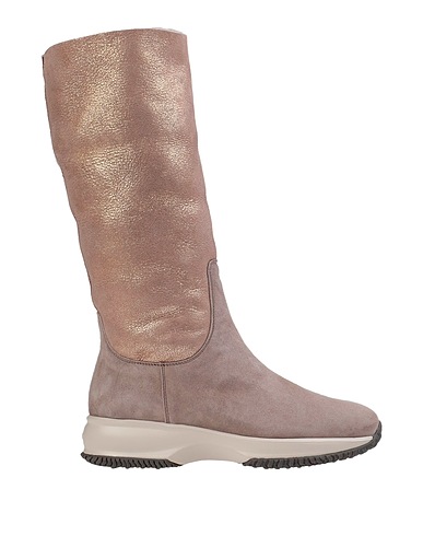 HOGAN Boots Taupe Shearling