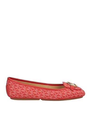 MICHAEL MICHAEL KORS Ballerine Rosso pomodoro Poliuretano