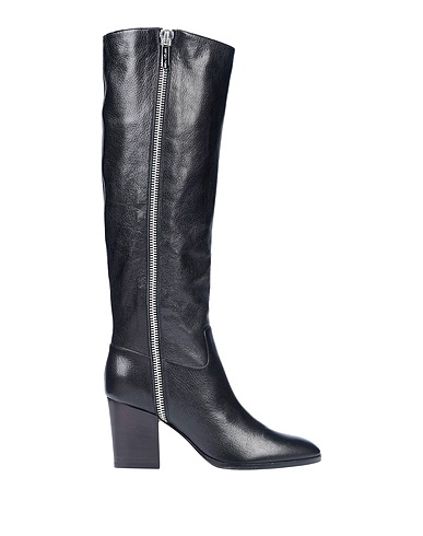 SERGIO ROSSI Boots Black Soft Leather