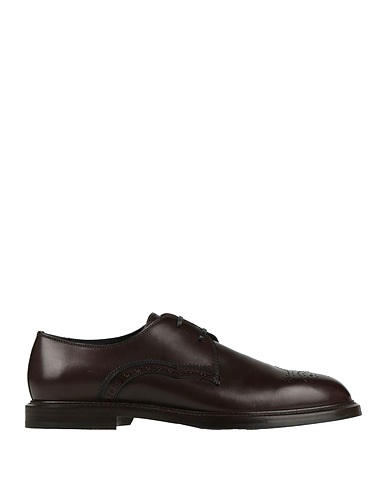DOLCE&GABBANA Laced shoes Brown 100% Calfskin