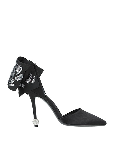 ROGER VIVIER Court Black Textile fibres