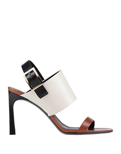 ROGER VIVIER Sandals Ivory Soft Leather