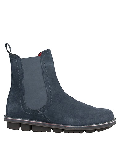 LEREWS Stivaletti Piombo Pelle, Fibre tessili