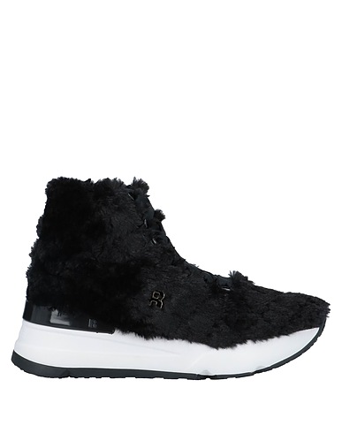 RUCOLINE Sneakers Nero Pelle, Fibre tessili