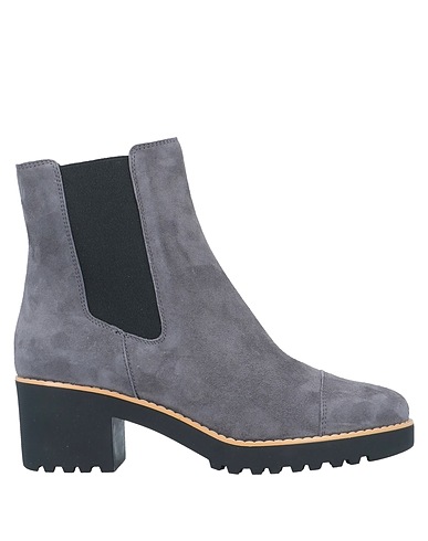 HOGAN Ankle boot Grey Soft Leather