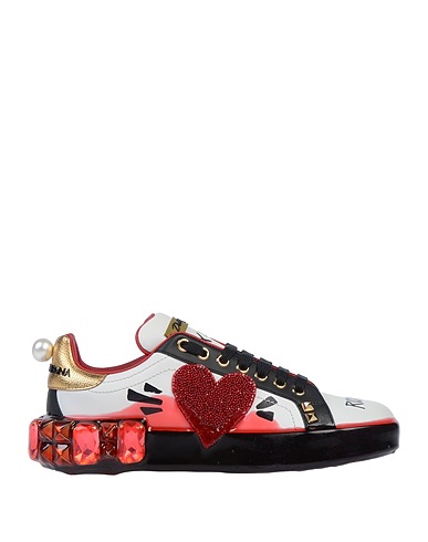DOLCE&GABBANA Sneakers White Calfskin