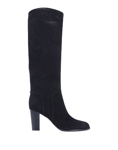 SERGIO ROSSI Boots Black Leather