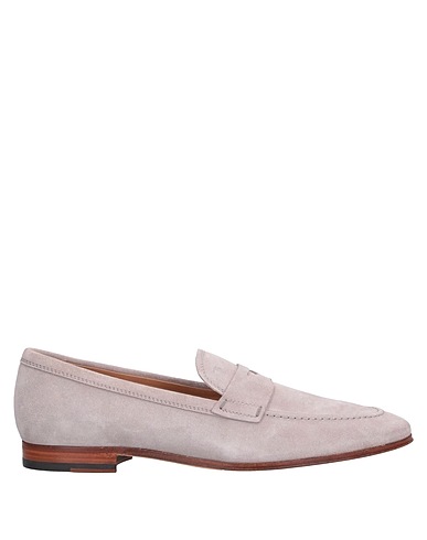 TOD'S Loafers Light grey Leather